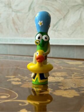 Vintage VeggieTales Archibald Asparagus Jonah Figurine Christian Character Toy